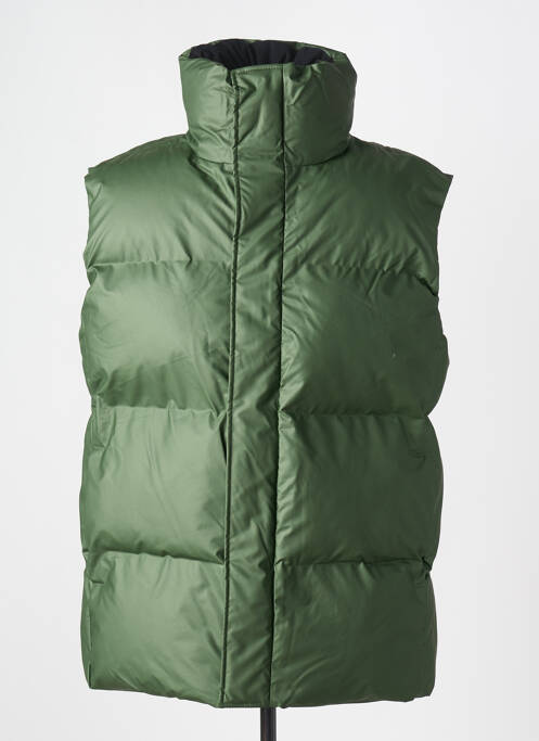 Geacă matlasată verde RAINS bărbat