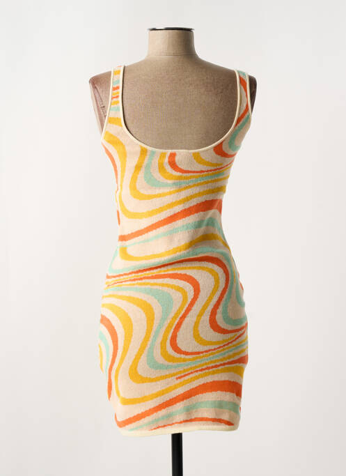 Rochie scurtă portocaliu NOISY MAY femeie