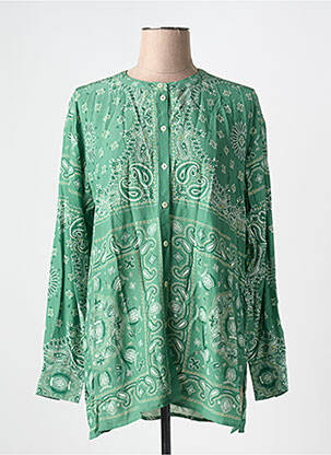 Cămașă verde TOMMY HILFIGER femeie