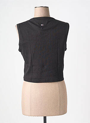 Maiou guler rotund negru TOMMY HILFIGER femeie