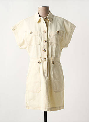 Rochie scurtă bej VILA femeie