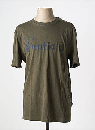 Tricou guler rotund verde PENFIELD bărbat