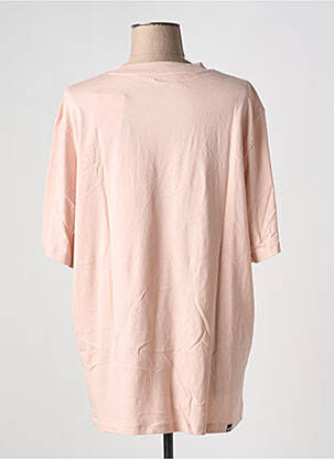 Tricou guler rotund roz PUMA femeie