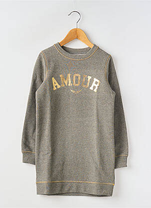 Rochie scurtă gri ZADIG & VOLTAIRE fată