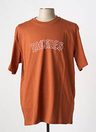 Tricou guler rotund maro DICKIES homme