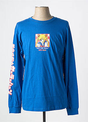 Tricou guler rotund albastru VANS băiat