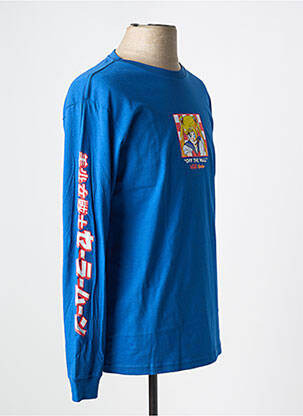 Tricou guler rotund albastru VANS băiat