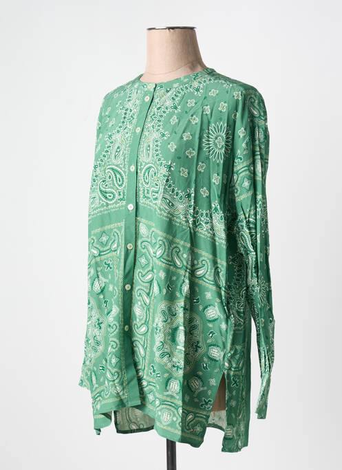 Cămașă verde TOMMY HILFIGER femeie