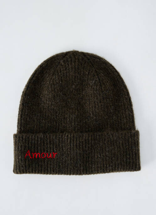 Căciulă verde PIECES femeie