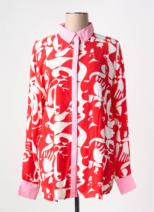 Cămașă roșu VILA femeie