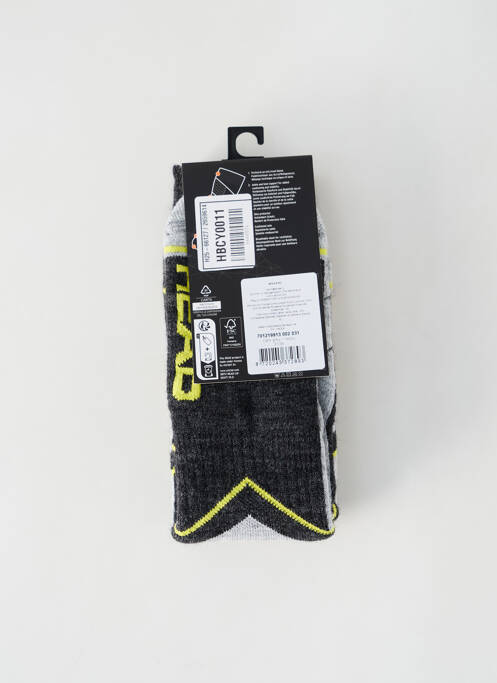 Șosete negru HEAD unisex