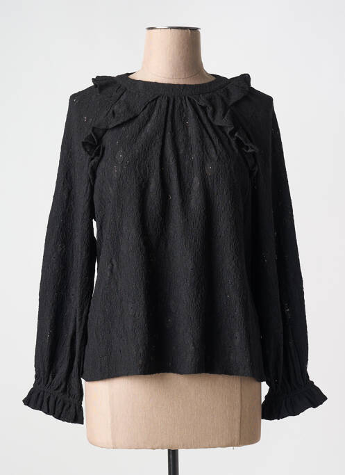 Top negru SEE U SOON femeie