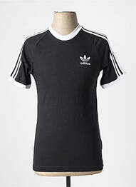 Tricou guler rotund negru ADIDAS bărbat