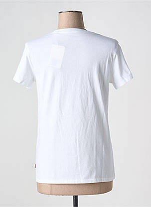 Tricou guler rotund alb LEVI'S femeie