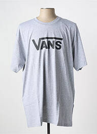 Tricou guler rotund gri VANS homme