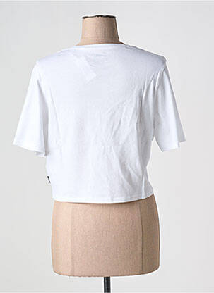 Tricou guler rotund alb VANS femeie
