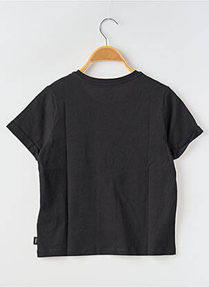 Tricou guler rotund negru VANS fată