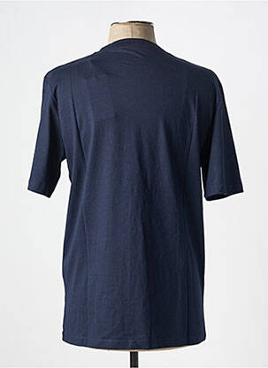 Tricou guler rotund albastru JACK & JONES bărbat