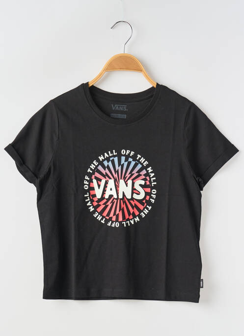 Tricou negru VANS fată