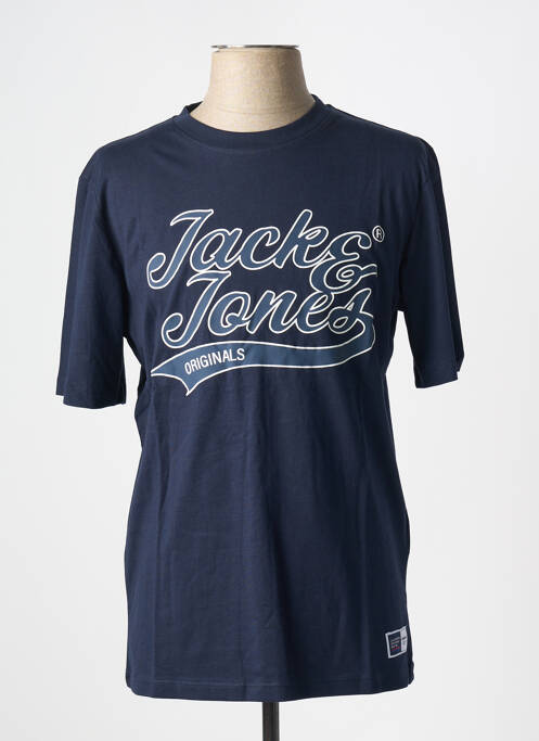 Tricou albastru JACK & JONES bărbat
