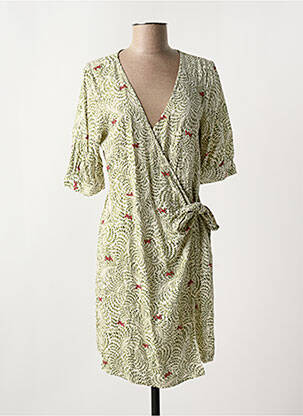 Rochie midi bej VILA femeie