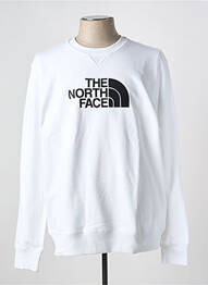 Hanorac guler rotund alb THE NORTH FACE homme