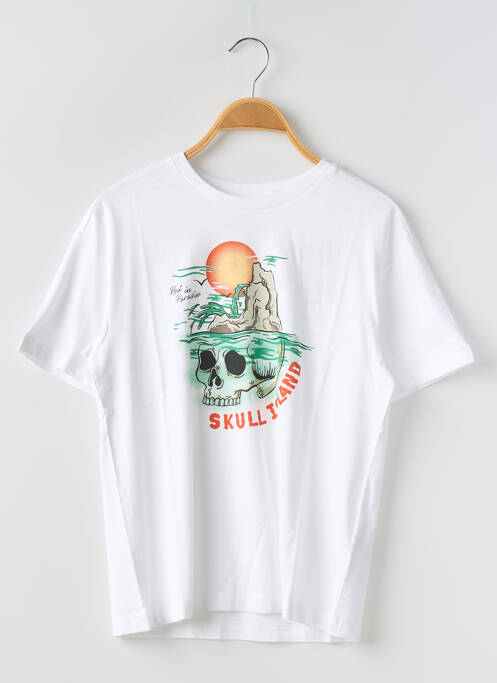 Tricou alb JACK & JONES băiat