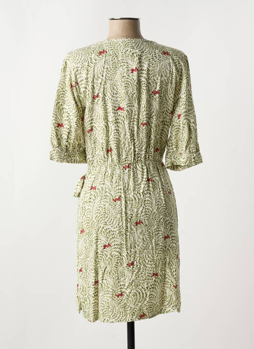 Rochie midi bej VILA femeie