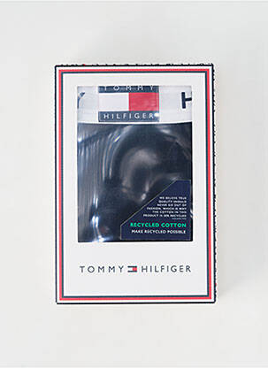 Boxer negru TOMMY HILFIGER bărbat