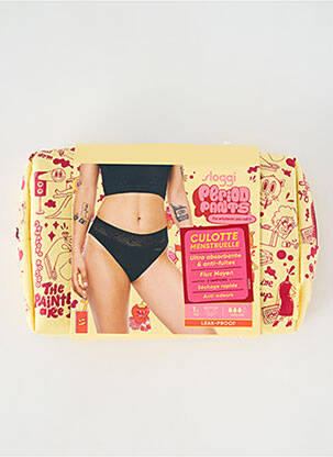 Chiloți-menstruali negru SLOGGI femeie