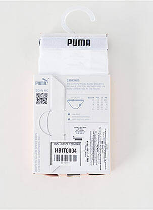 Chilot alb PUMA femeie