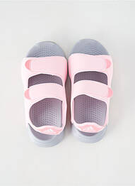 Sandale/pantofi decupați închidere cu buclă(e) vârf deschis roz ADIDAS fille