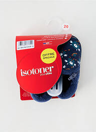 Papuci/pantofi de casă vârf rotund vârf rotund albastru ISOTONER enfant