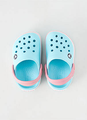 Mulete/saboți vârf rotund vârf rotund albastru CROCS fată