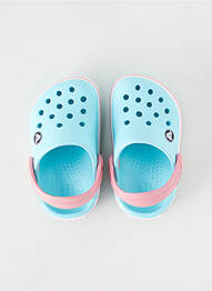 Mulete/saboți vârf rotund vârf rotund albastru CROCS fille