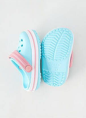 Mulete/saboți vârf rotund vârf rotund albastru CROCS fată