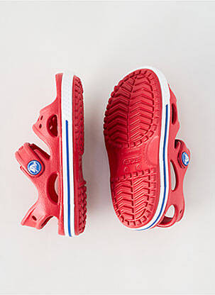 Mulete/saboți vârf rotund vârf rotund roșu CROCS copil