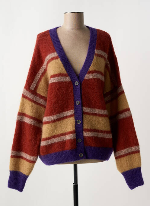 Vestă cu mâneci lungi roșu LEON & HARPER femeie