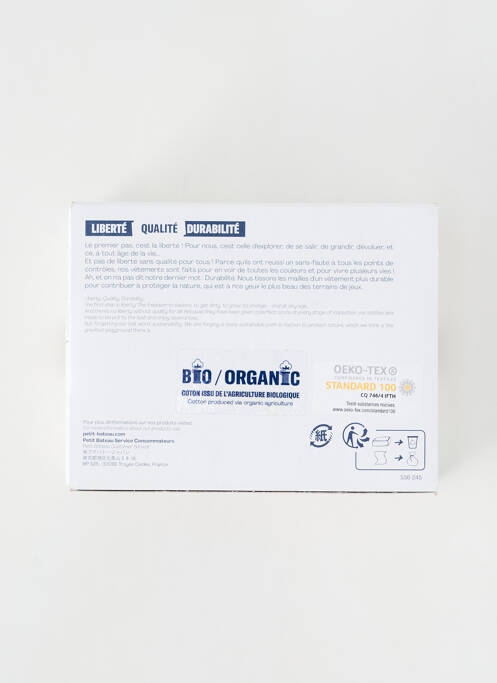 Chilot alb PETIT BATEAU femeie