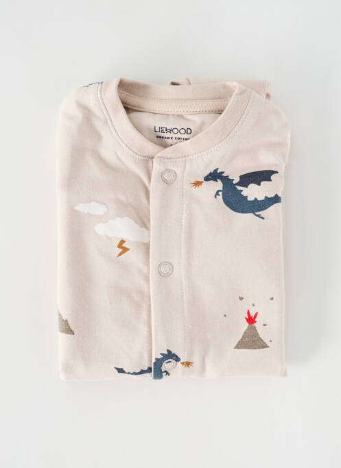 Salopetă de dormit gri LIEWOOD băiat