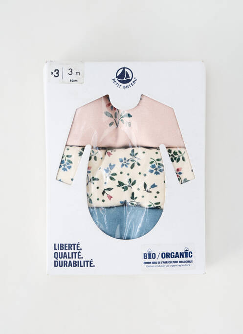 Body alb PETIT BATEAU fată