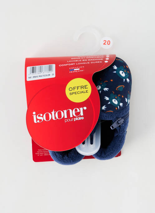 Papuci/Pantofi de casă albastru ISOTONER copil