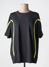 Tricou guler rotund negru ADIDAS X STELLA MC CARTNEY femeie