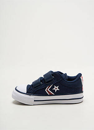 Adidași închidere cu șireturi vârf rotund albastru CONVERSE băiat