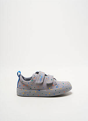Adidași vârf rotund vârf rotund gri CLARKS copil