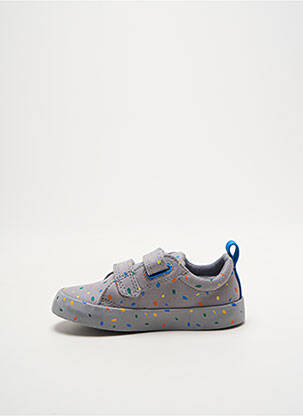 Adidași vârf rotund vârf rotund gri CLARKS copil