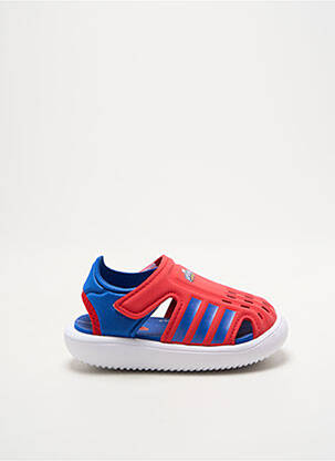 Sandale/pantofi decupați vârf deschis vârf deschis roșu ADIDAS băiat