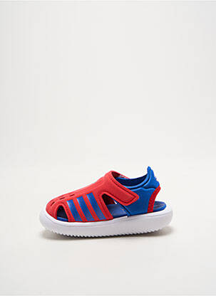 Sandale/pantofi decupați vârf deschis vârf deschis roșu ADIDAS băiat