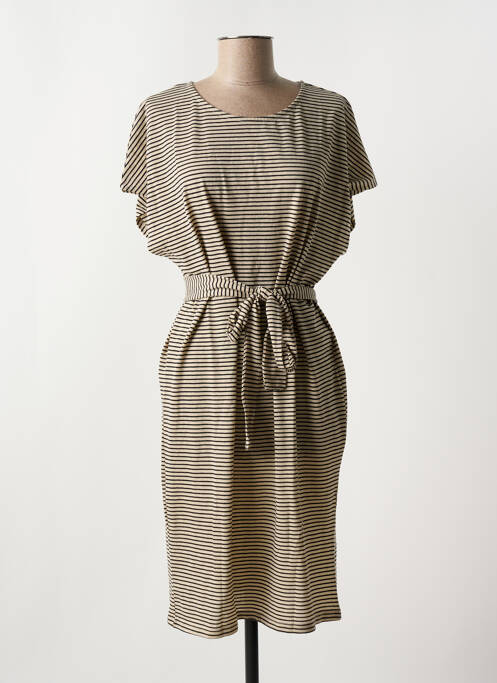 Rochie scurtă bej SELECTED femeie