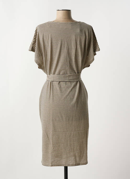 Rochie scurtă bej SELECTED femeie